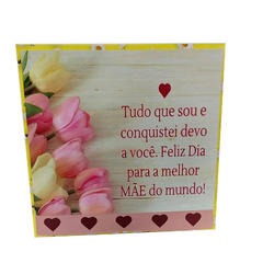 CESTA DE CAFÉ MELHOR MÃE DO MUNDO (C32) - comprar online