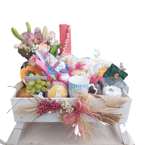 CESTA DE CAFÉ MANHÃ PERFEITA (C40) - comprar online