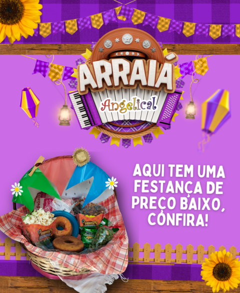 Imagem do banner rotativo Angelical Cestas