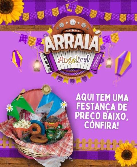 Imagem do banner rotativo Angelical Cestas