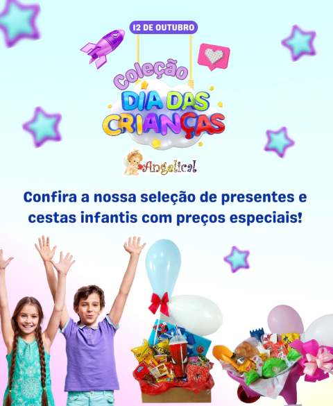 Imagem do banner rotativo Angelical Cestas