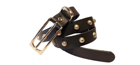 Cinto de Couro Feminino - Rebite Bolinha