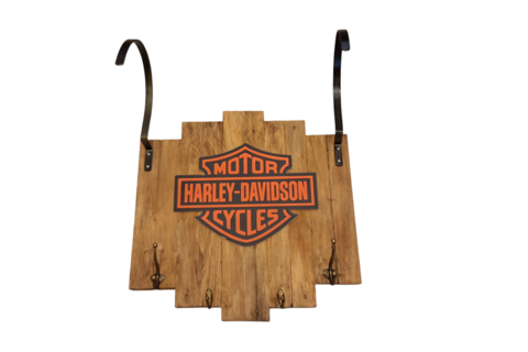 Suporte de Capacete em Madeira - Mod. 18 - comprar online