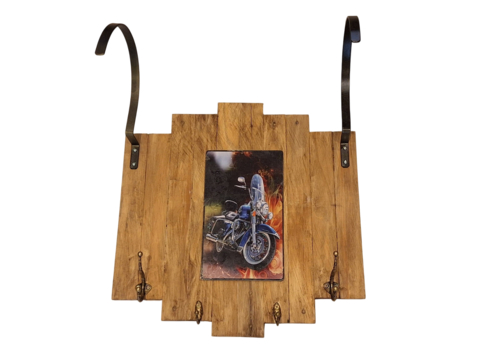 Suporte de Capacete em Madeira - Mod. 06 - comprar online