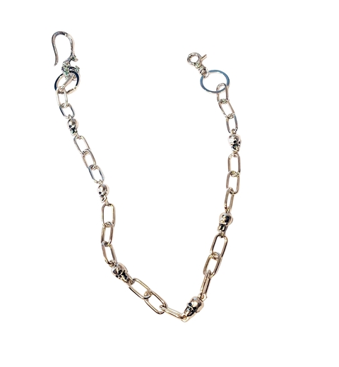 Corrente Chaveiro Skull Mini