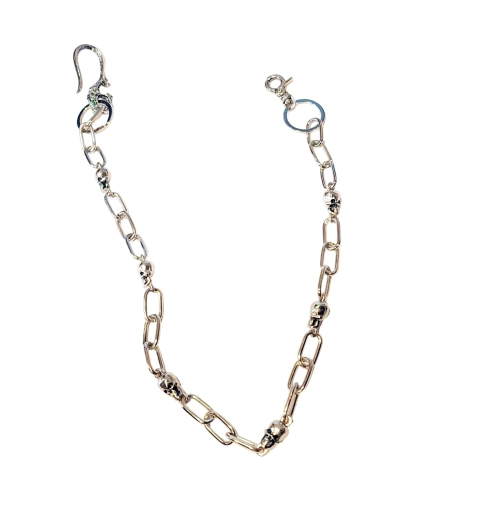 Corrente Chaveiro Skull Mini