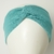 Turbante Algodón Verde Aqua - tienda online