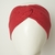Turbante Ine Algodón Rojo - tienda online