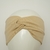 Turbante Ine Algodón Beige - Ushka Vinchas