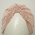 Turbante Baba Plisado Rosa (Cabeza Entera) en internet