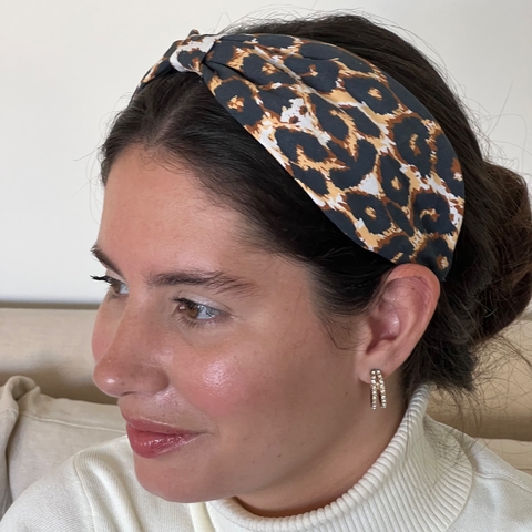 Vincha Clasica Animal Print