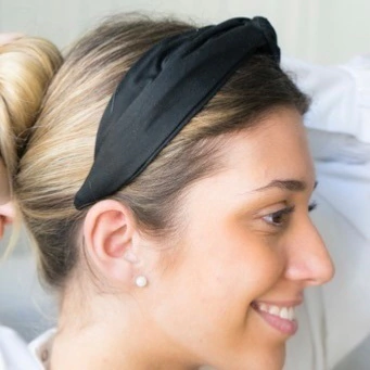 Vincha Torzada Blackie Negra