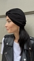 Turbante Baba Lanilla Negro (Cabeza Entera) - comprar online