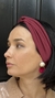Turbante Algodón Borgoña en internet