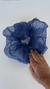 Scrunchie Gasa Cristal Azul - tienda online