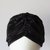 Turbante Baba Plisado Negro (Cabeza Entera) - tienda online