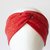 Turbante Lanilla Lamé Rojo en internet