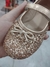 GUILLERMINA GLITTER ORO ROSA CON MOÑO 6858 - comprar online