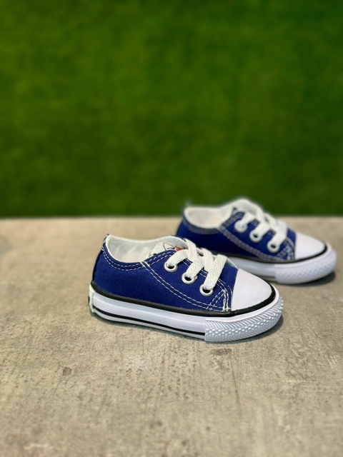 ZAPATILLA LONA AZUL .7709