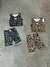 CONJUNTO TOP + BIKER PRINT GRIS 3173 - comprar online
