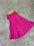 VESTIDO LINO FUCSIA 3236