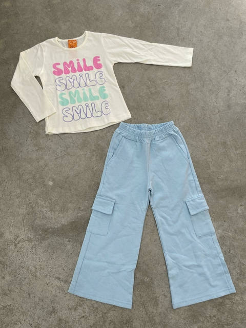 WIDE LEG CARGO RUSTICO 3651