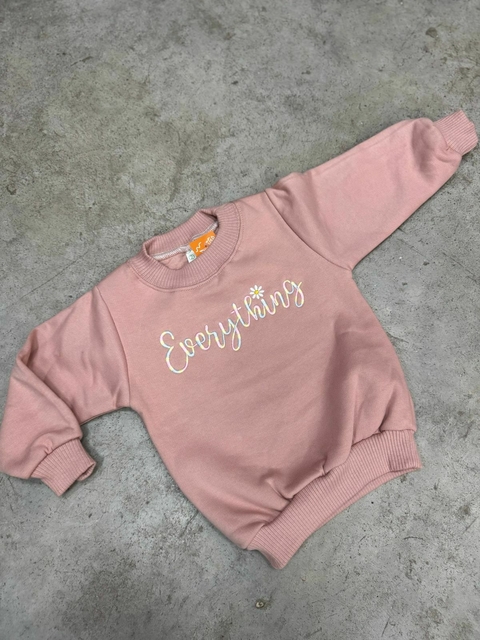 BUZO EVERYTHING ROSA VIEJO 3686