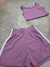 CONJUNTO TOP+SHORT MORLEY LILA 4247 - comprar online