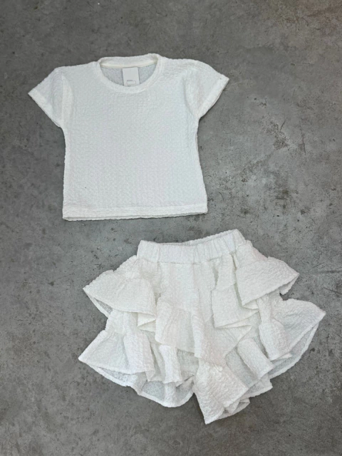 CONJUNTO BLANCO VOLADOS 4363