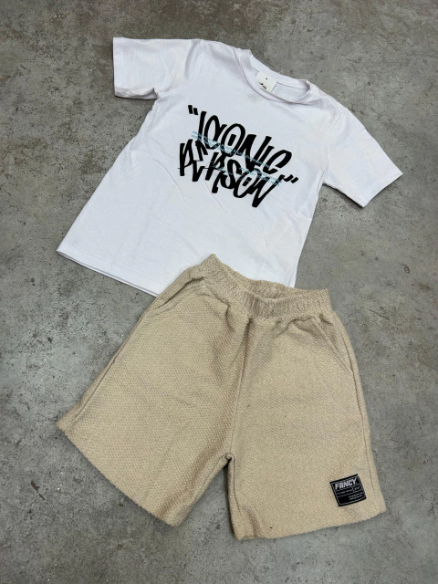 BERMUDA BEIGE TEJIDA 4400