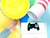Combo festa Gamer 10 copos 10 pratos 10 garfinhos 1 vela premium