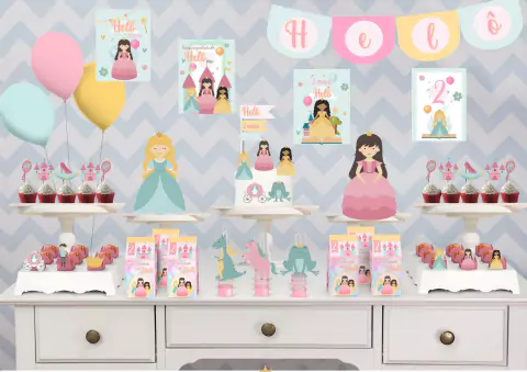 Kit Festa - Reino Encantado das Princesas - buy online
