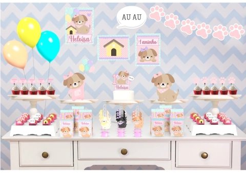 Kit Festa - Cachorrinhos (Pets)