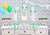 Kit Festa personalizado tema Coelhinho Azul 99 itens - comprar online