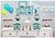 Kit Festa personalizado tema fundo do mar azul 99 itens - comprar online
