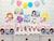 Kit Festa personalizado tema SereiasSere 99 itens
