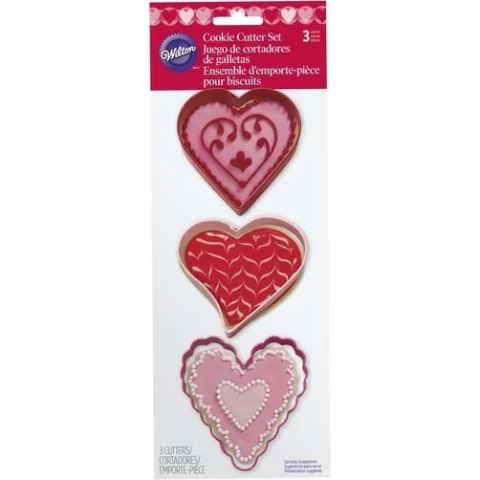 Cortantes de Galletitas - CORAZONES Cód.2308-1125Wilton