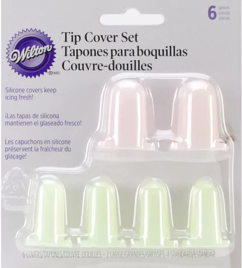Tapones Cubre Boquillas x6 - Cód. 414-916Wilton