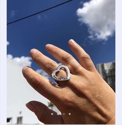 Anillo Corazón personalizado en Plata - comprar online
