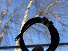Pulsera 3 vueltas con 1 Dona Personalizada de cuero y plata DYLAN - tienda online