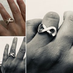 Anillo Infinito en Plata