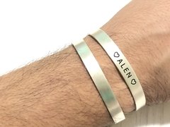 Pulsera Esclava personalizada en Plata - comprar online