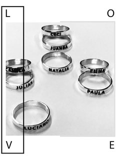 Anillos Personalizados Apilables en Plata - comprar online