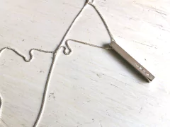 Dije Lingote en Plata con Cadena de regalo personalizado - Los Orfebres