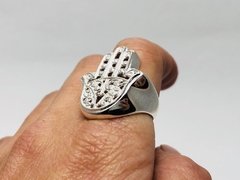 Anillo Mano de Fatima en Plata hecho a mano en internet