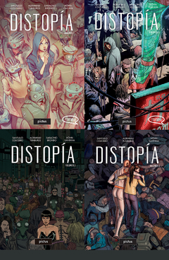 DISTOPÍA - LA COLECCIÓN - LIBROS 1 AL 4