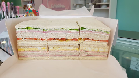 Promo 12 Sandwich de Miga Triple Surtidos Clasicos