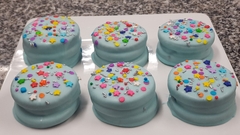 Alfajor Color Celeste