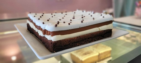 Lasagna de Chocolate.