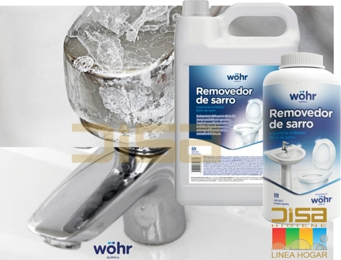 QUITASARROS LIQUIDO - BIDON X 5 LITROS y BOTELLA DE 1 LITRO